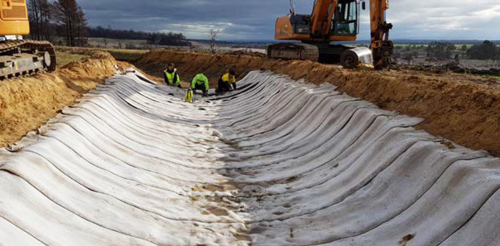 Channel Lining Geofabrics Australasia